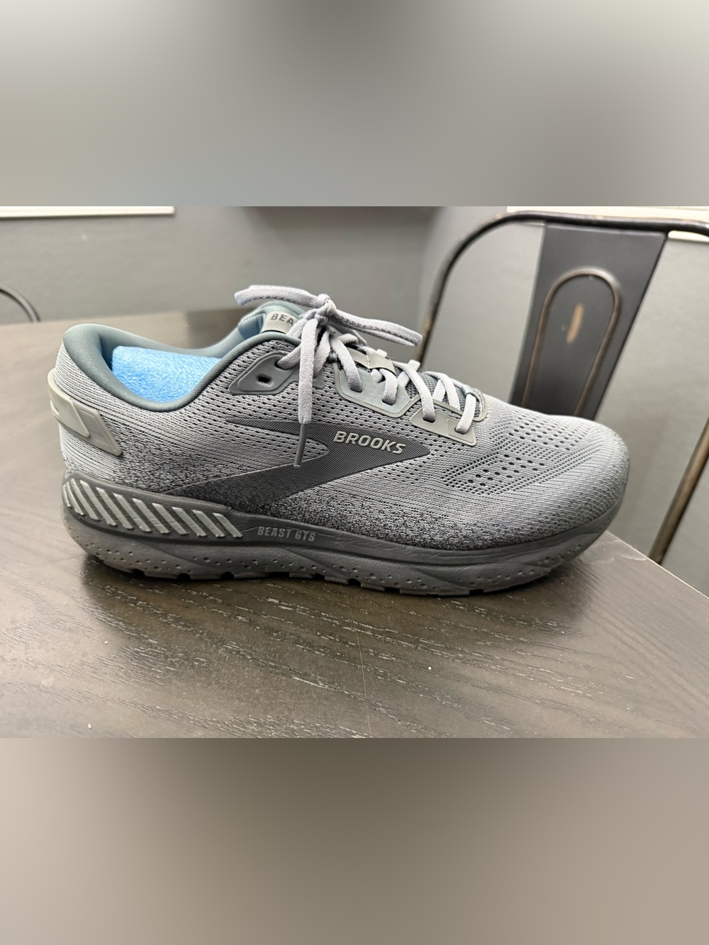 Brooks Men’s Beast GTS Running Shoes - Light Gray